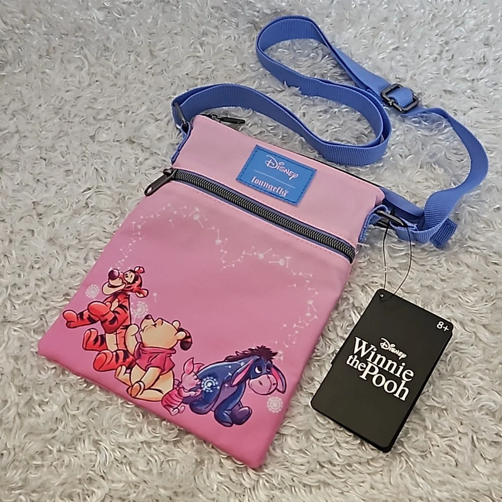 Loungefly Disney Winnie the Pooh and friends Passport crossbody Bag